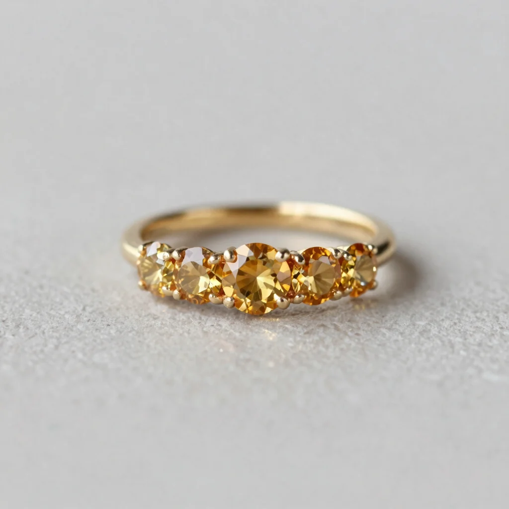 Citrine Stack Band
